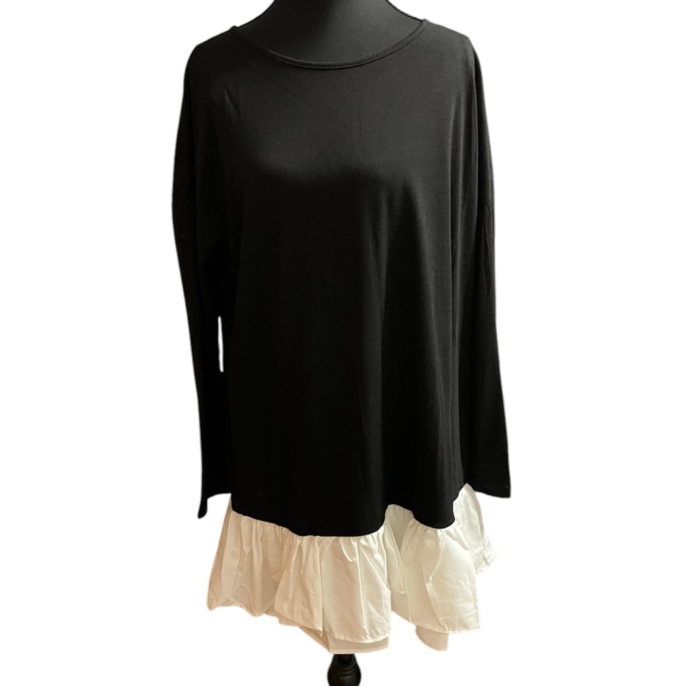 Black and White Women's Dress